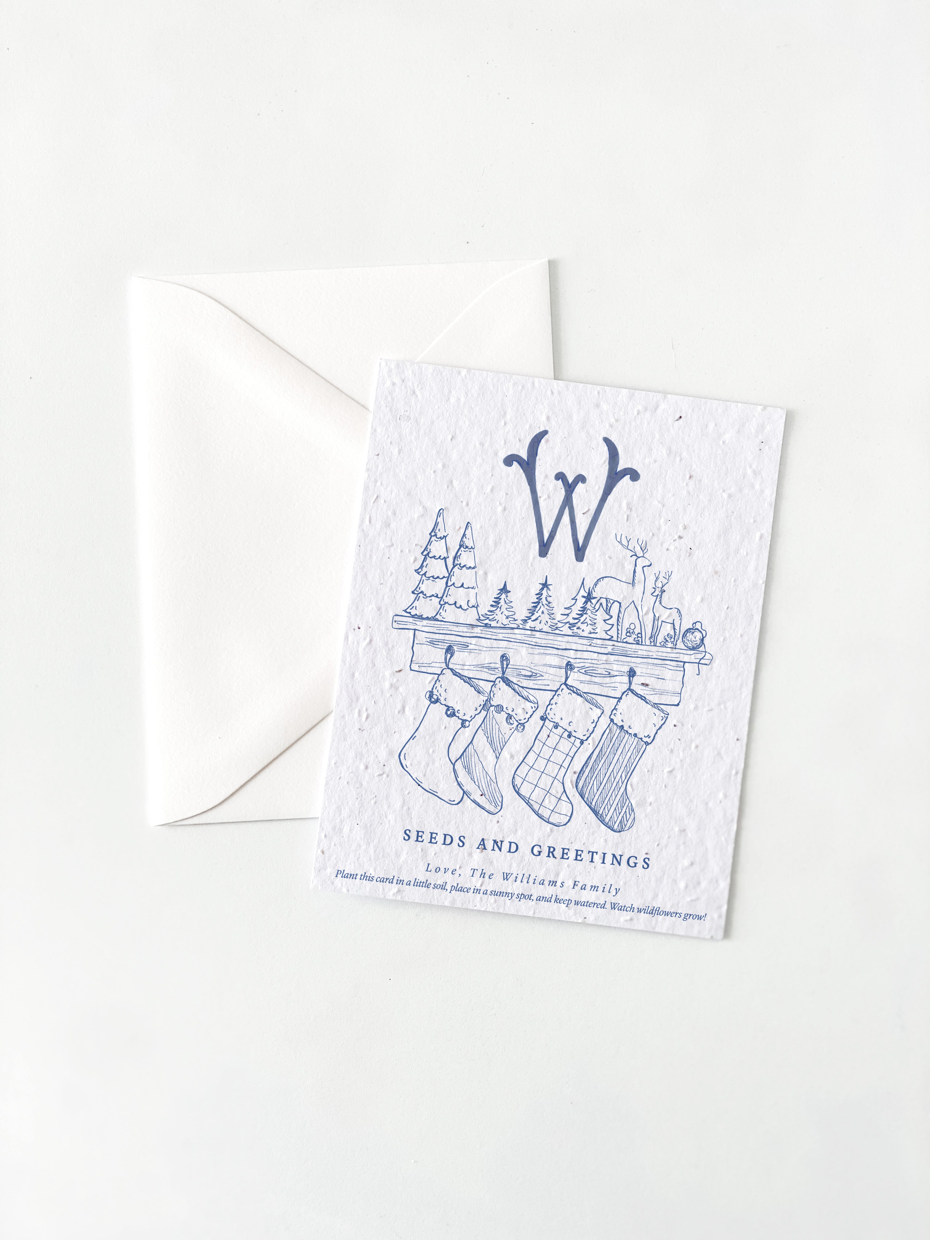 cards with seeds to plant growNOTES Holiday Greeting Cards on Plantable Seed Paper