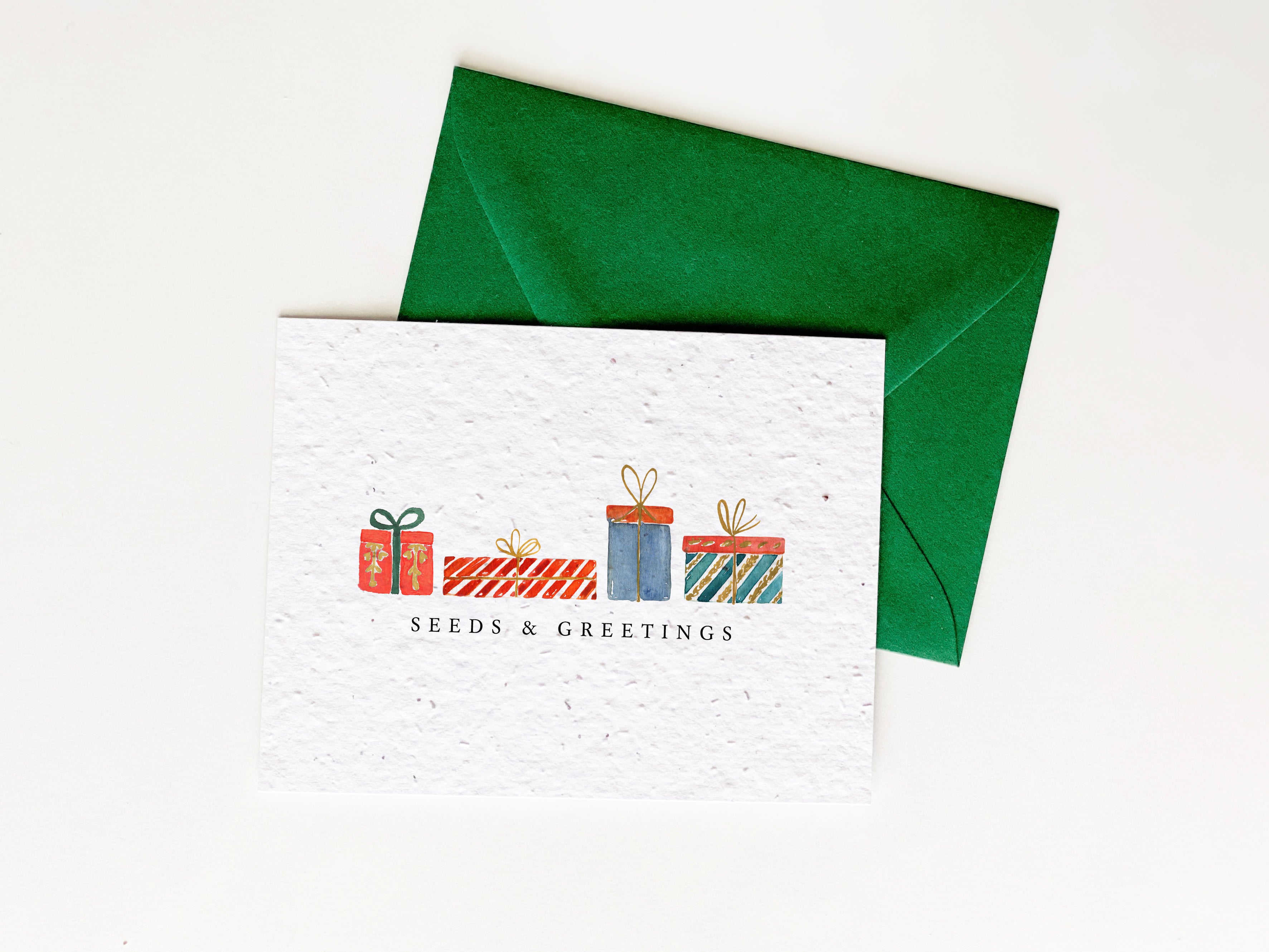 growNOTES™ Holiday Greeting Cards on Plantable Seed Paper - Seeds & Greetings Presents