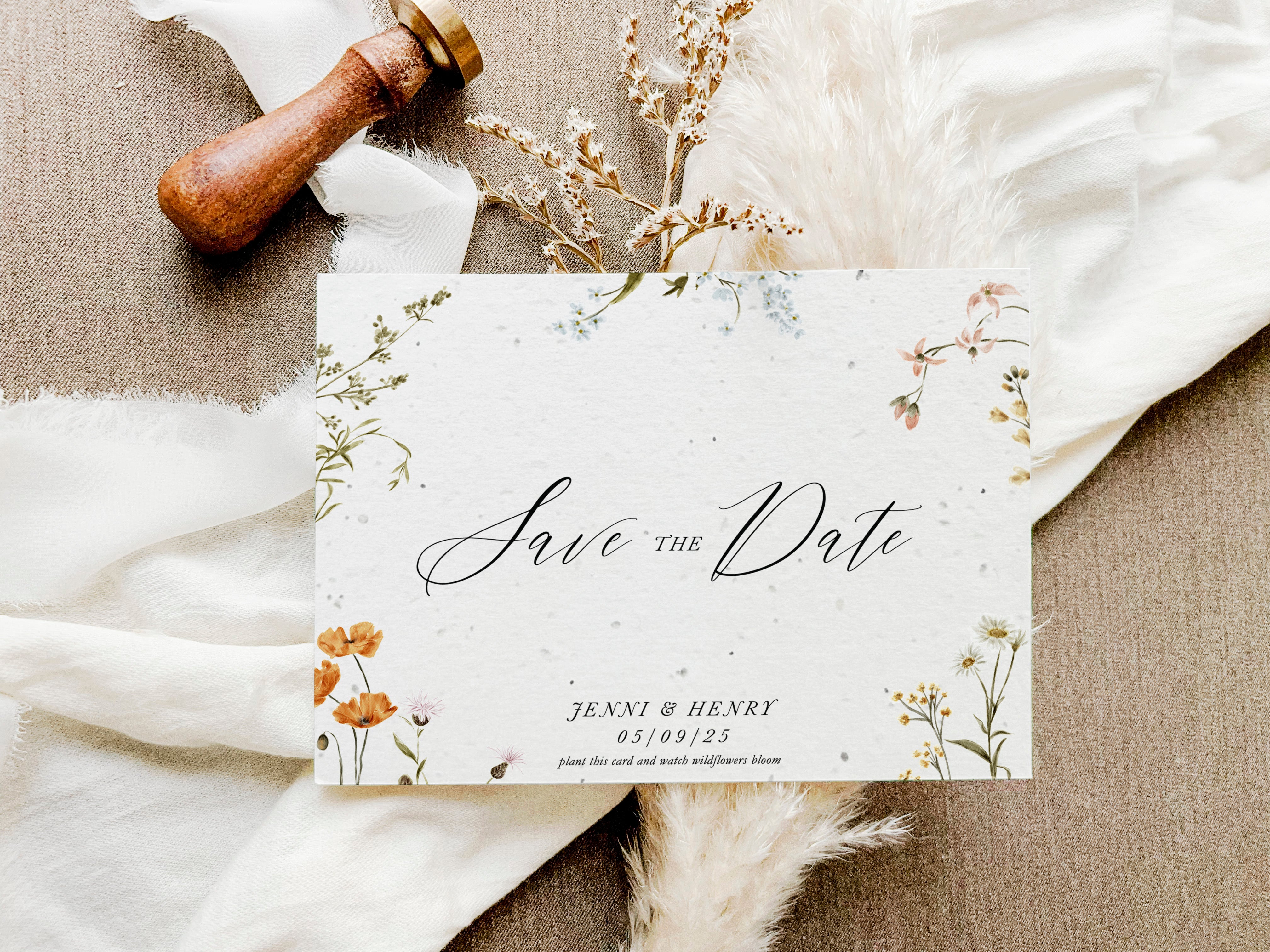 Plantable Save the Dates