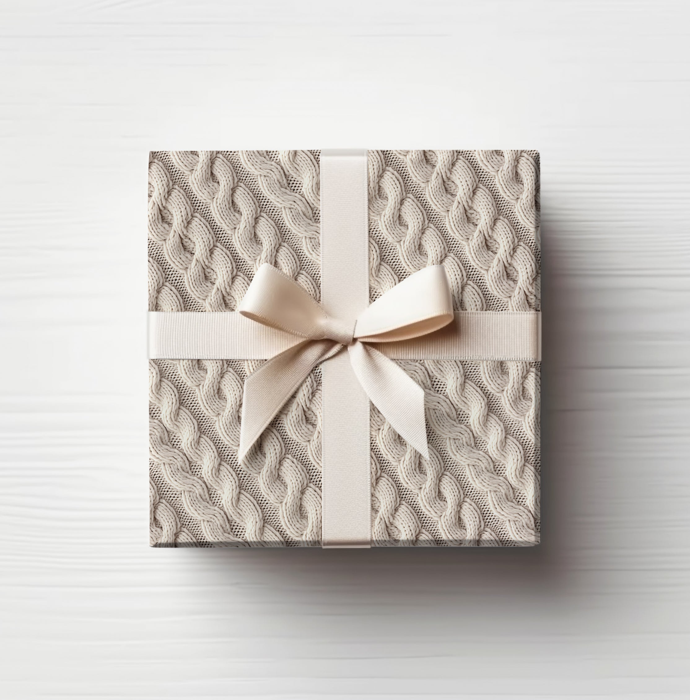 Wrapping Paper Sheets - Faux Sweater