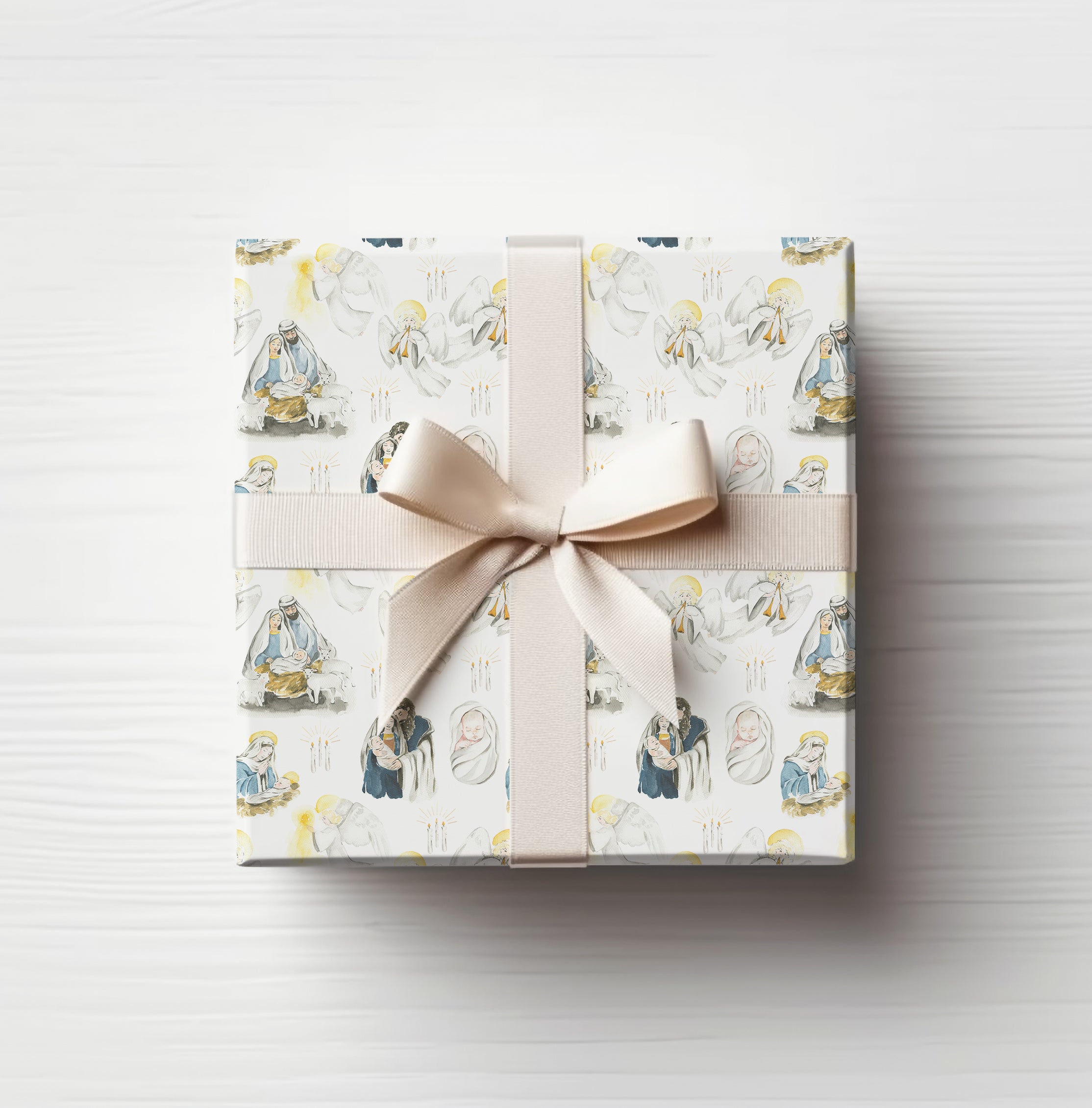 Wrapping Paper Sheets - Nativity