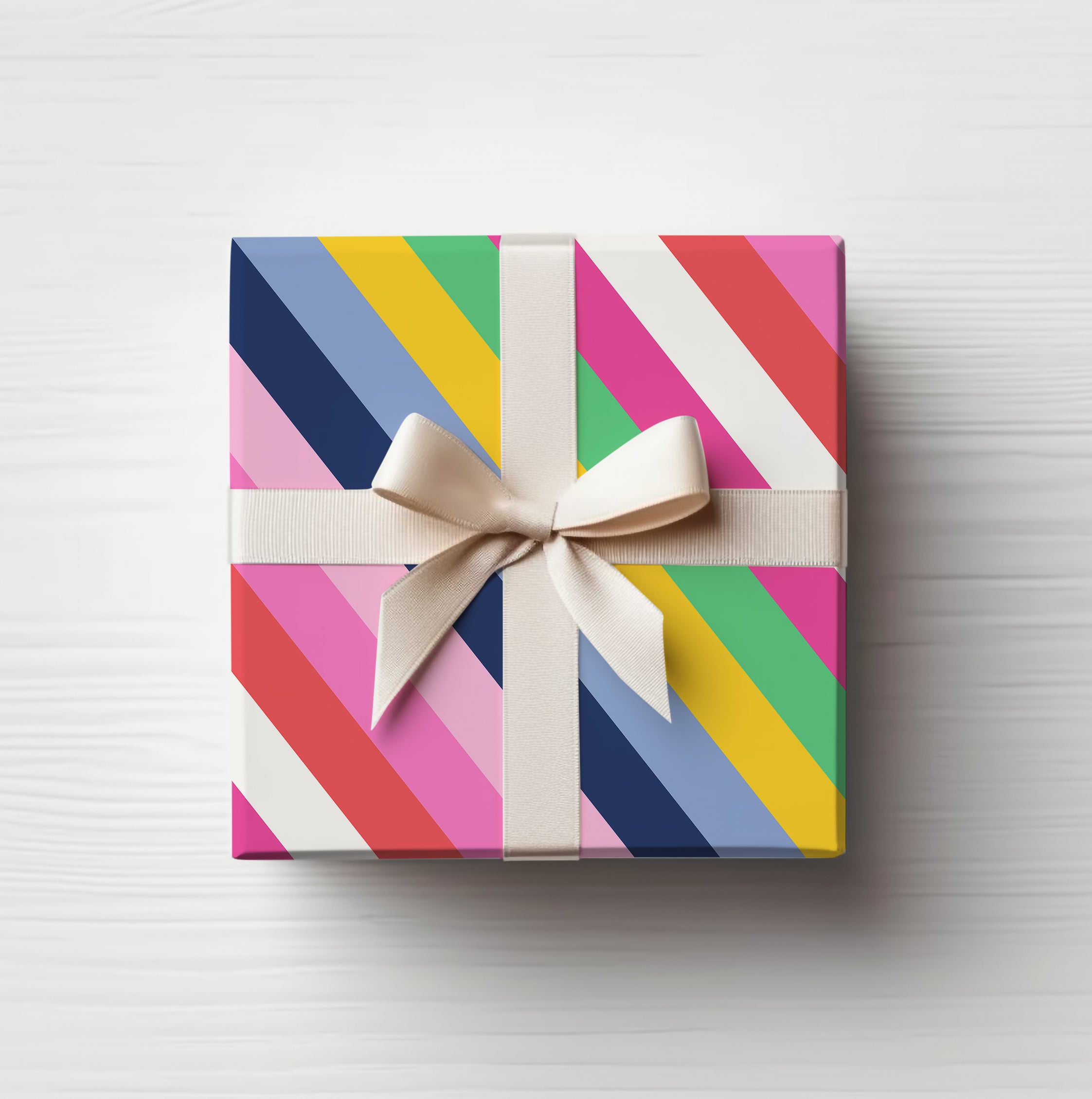 Wrapping Paper Sheets - Happy Stripe