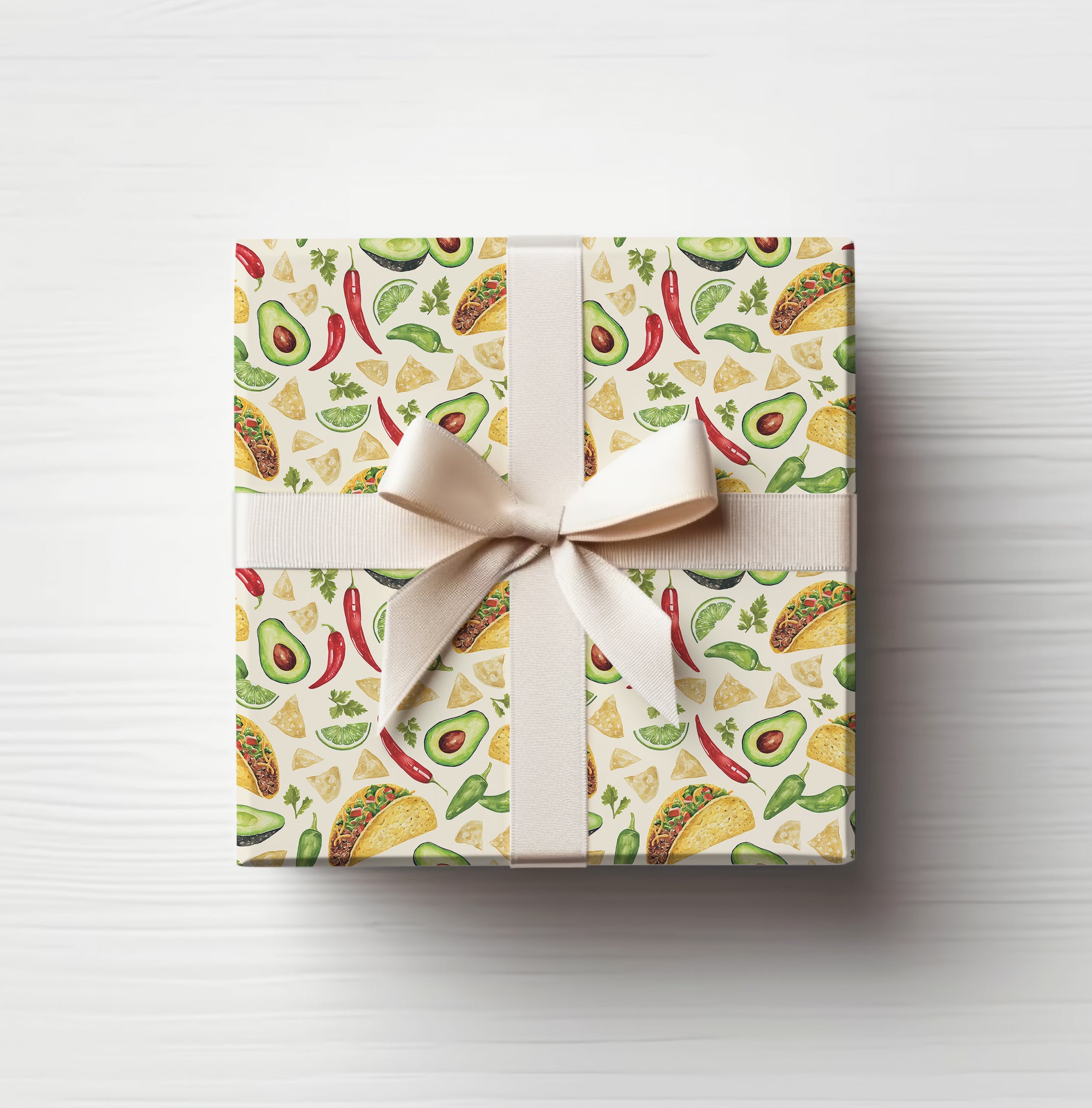 Wrapping Paper Sheets - Taco Night