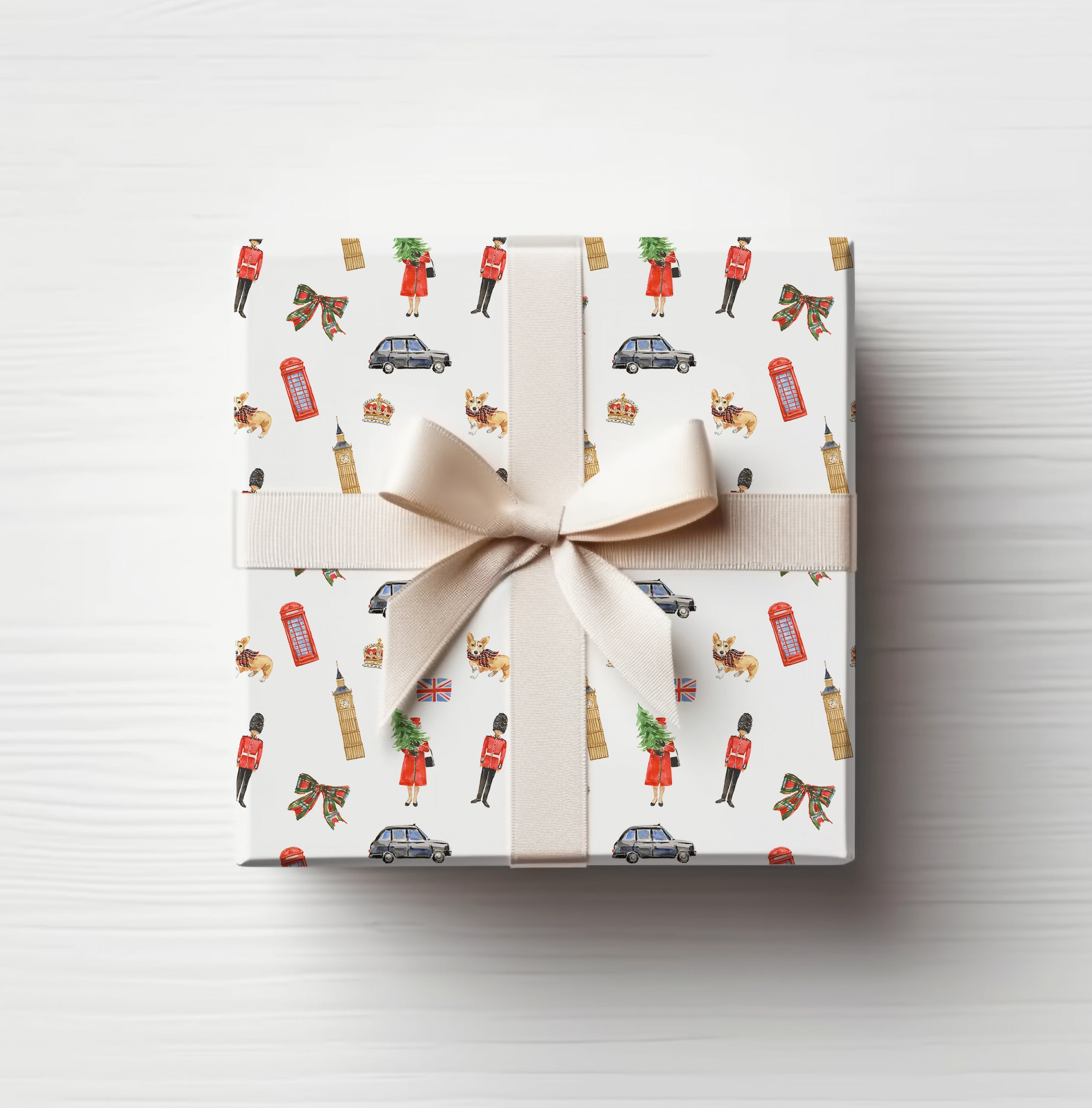 Wrapping Paper Sheets - Royal London
