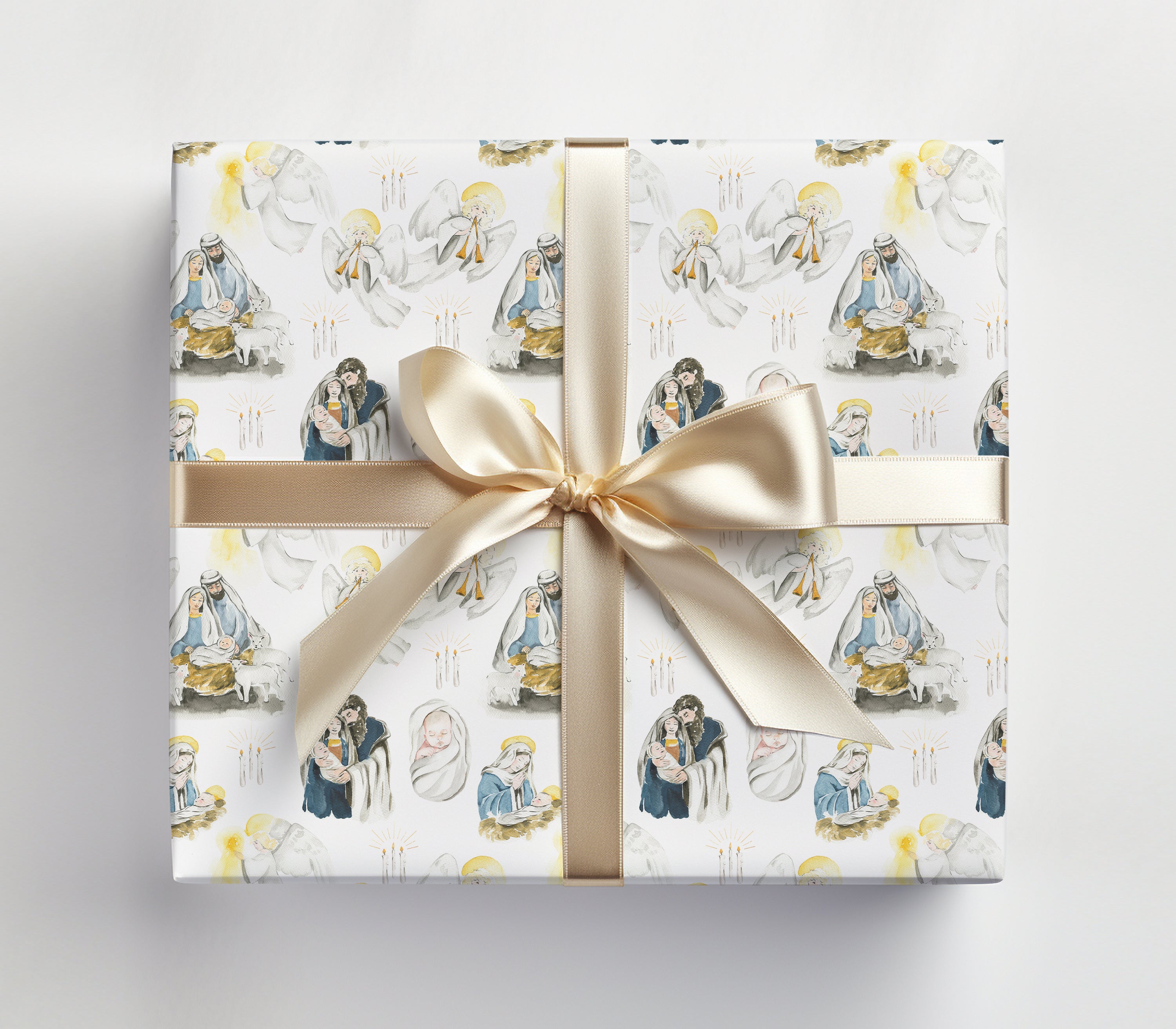 Wrapping Paper Sheets - Nativity