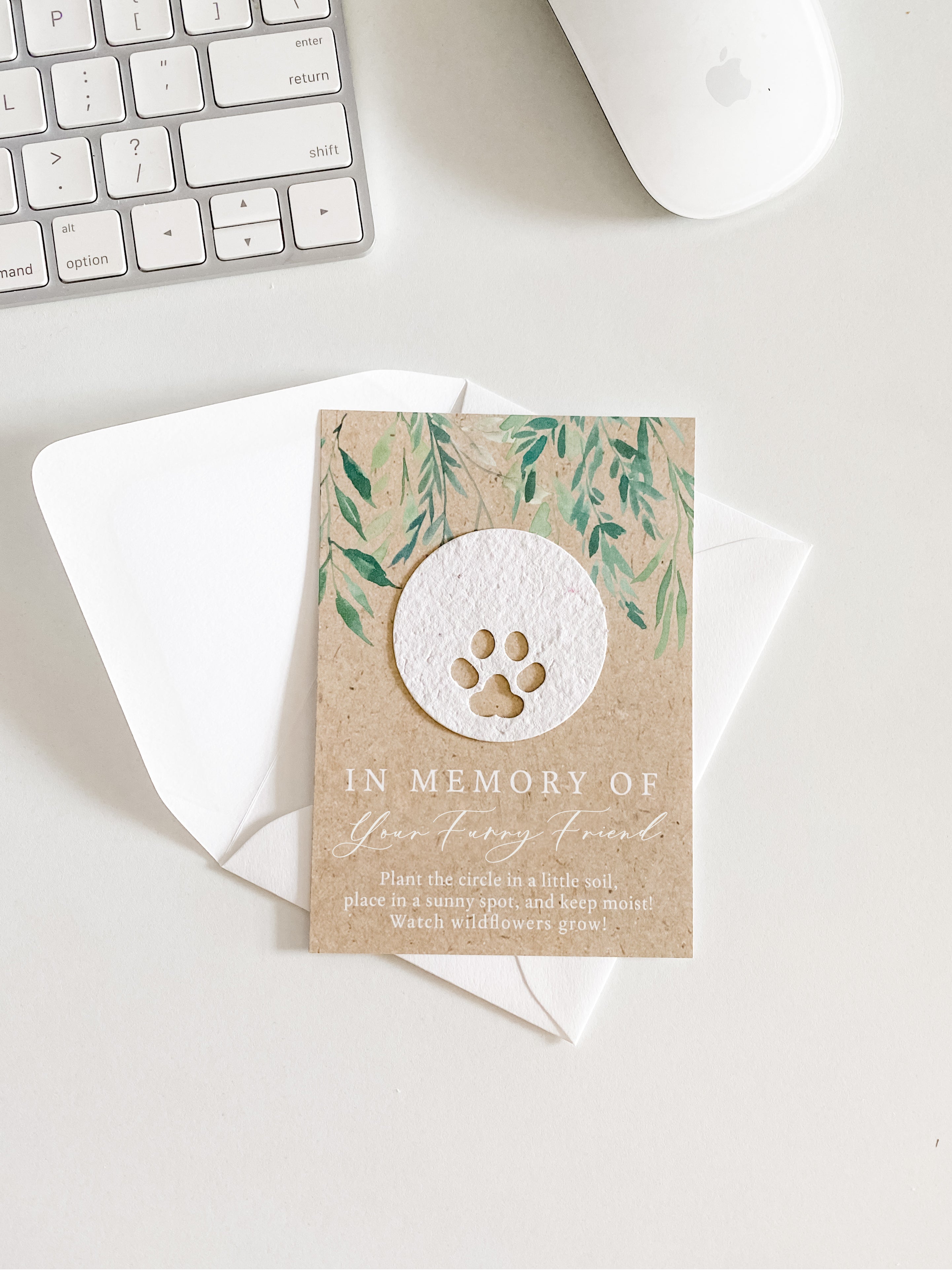 growNOTES™ In Memory Of Pet Sympathy Cards