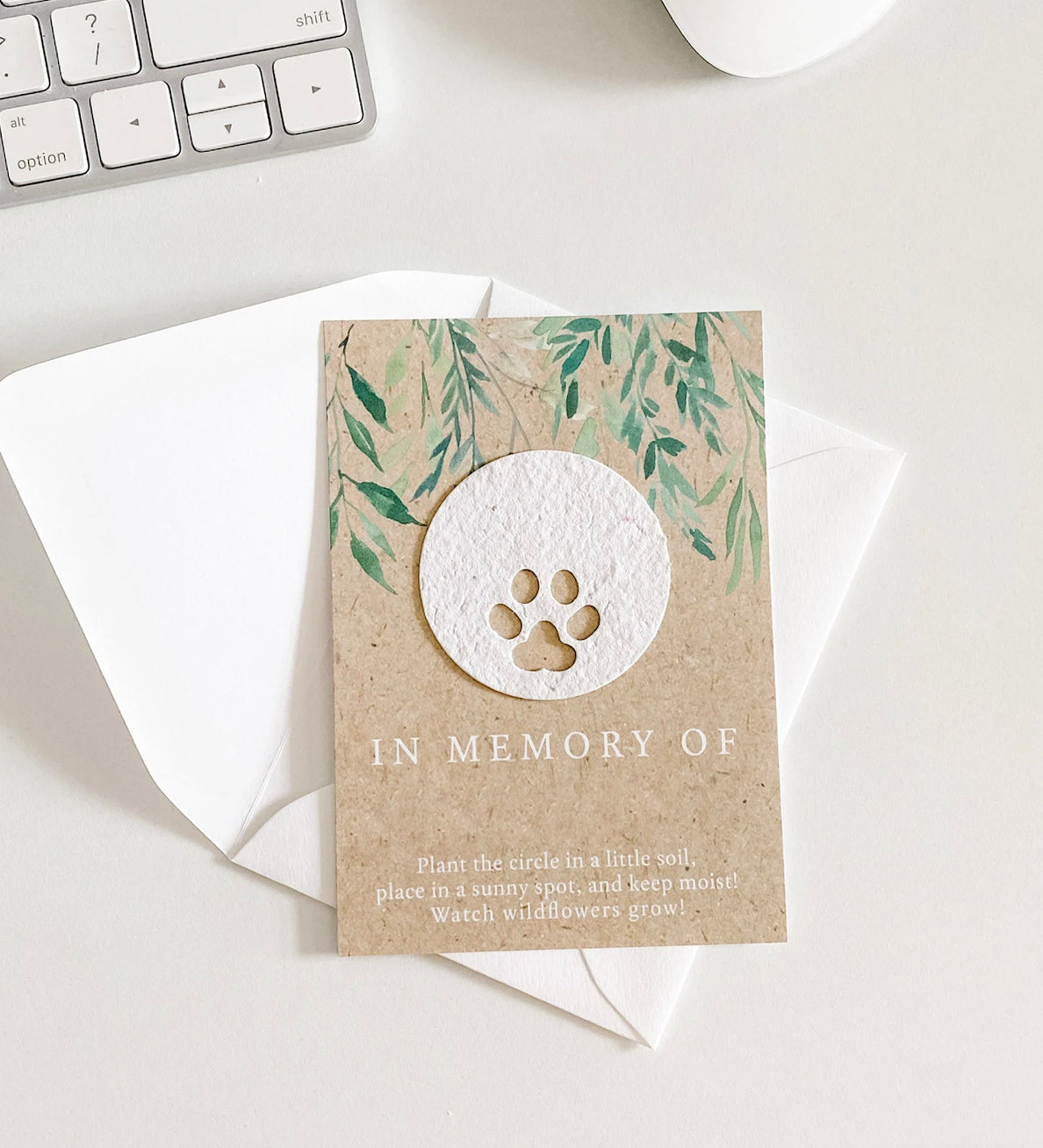 sympathy seeds to plant growNOTES In Memory Of Pet Sympathy Cards Pet Name Line Blank