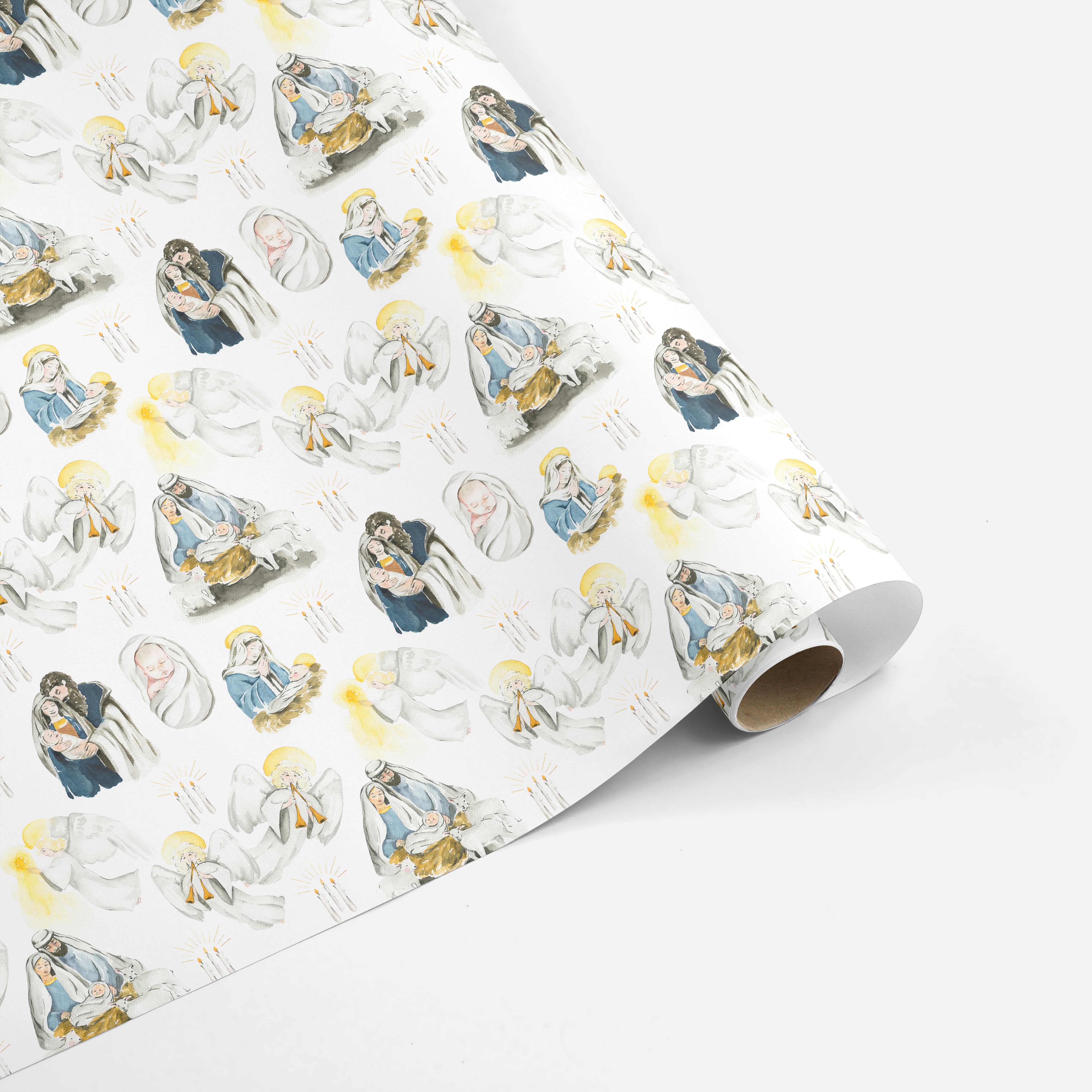Wrapping Paper Sheets - Nativity