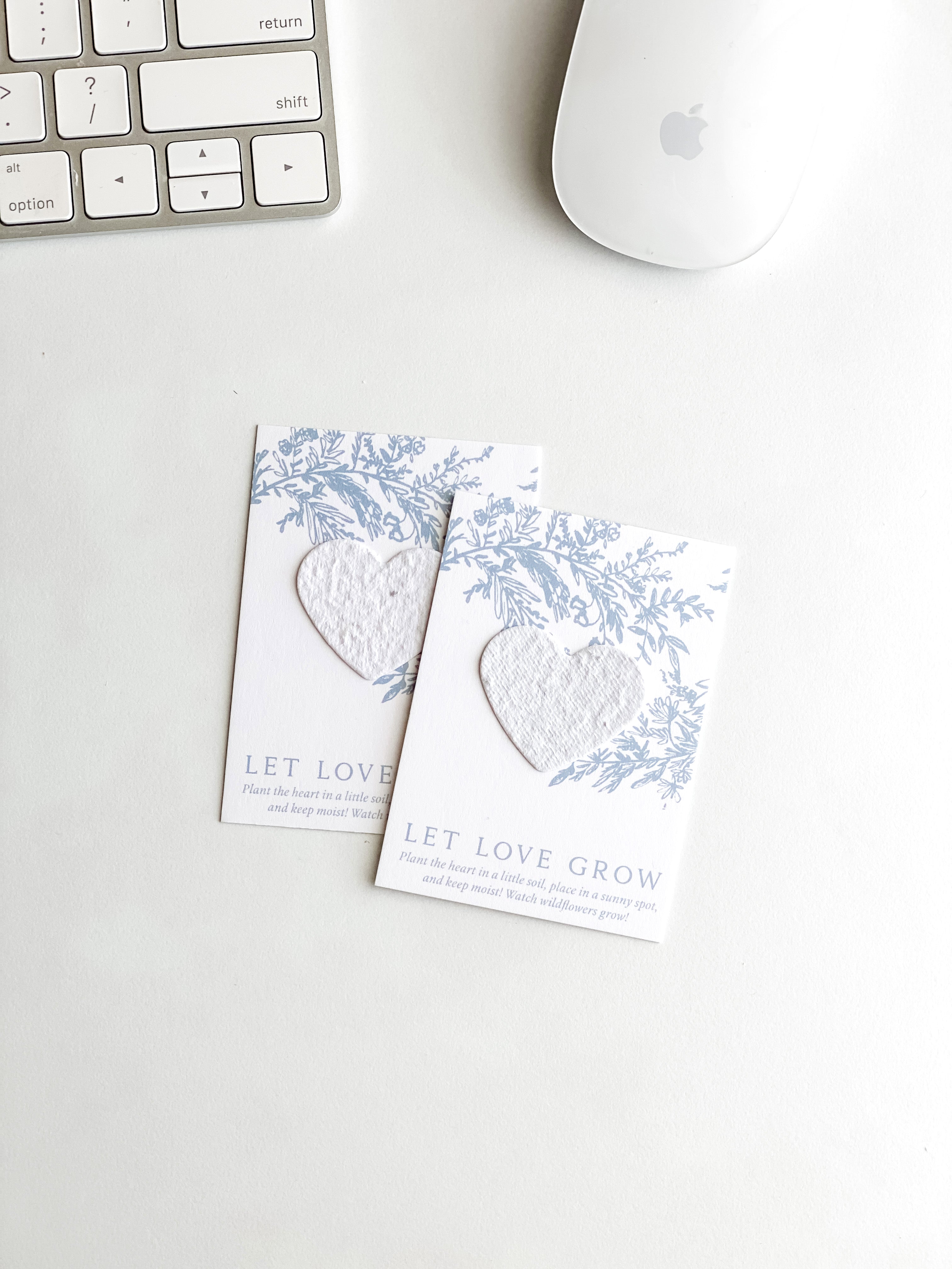 growNOTES™ Wallet Favors - Let Love Grow Modern Collection