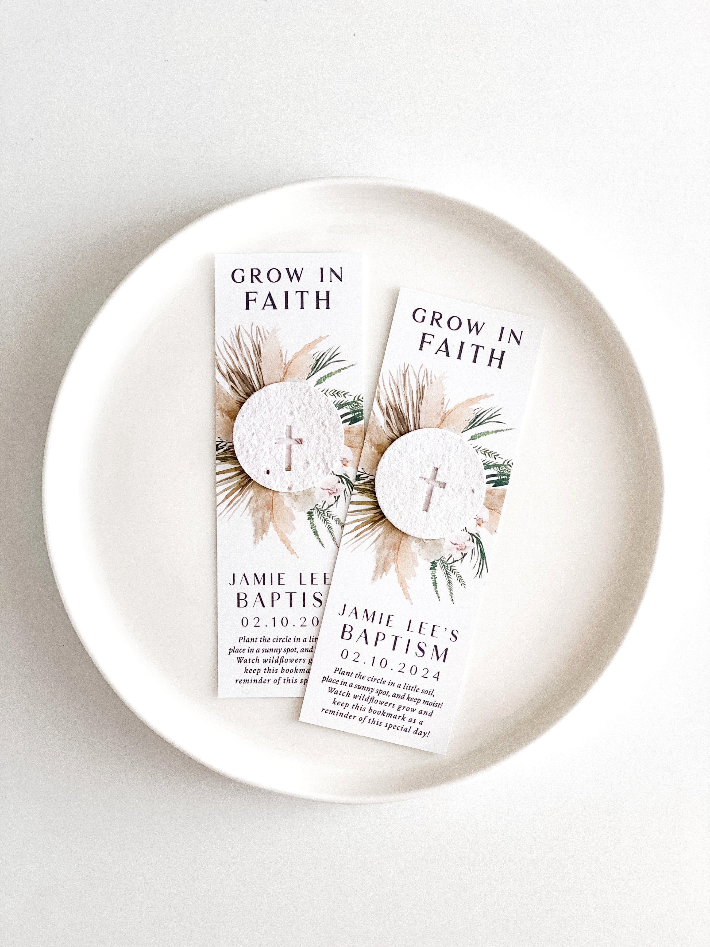 growNOTES™ Bookmark Favors - Grow in Faith