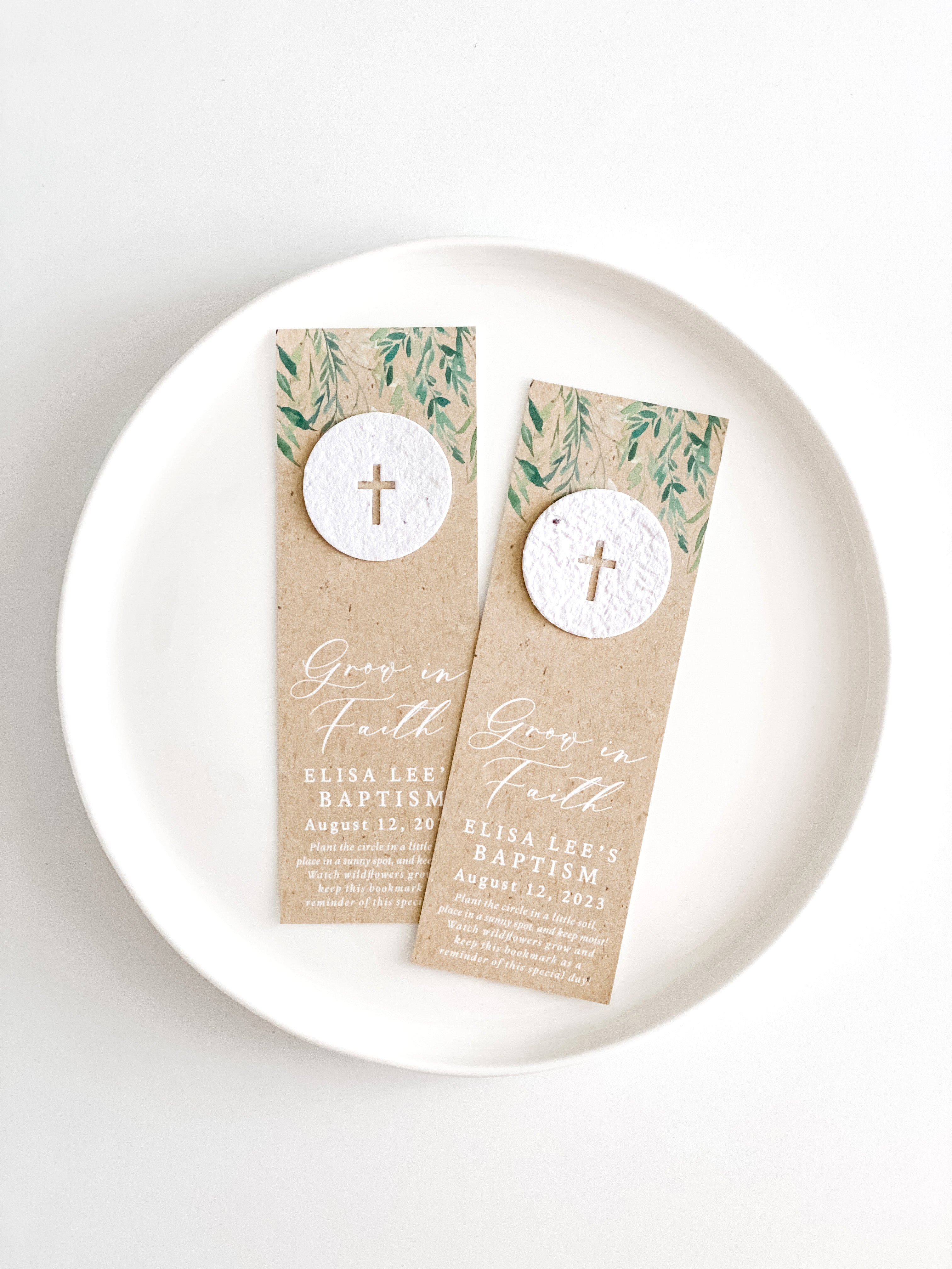 growNOTES™ Bookmark Favors - Grow in Faith