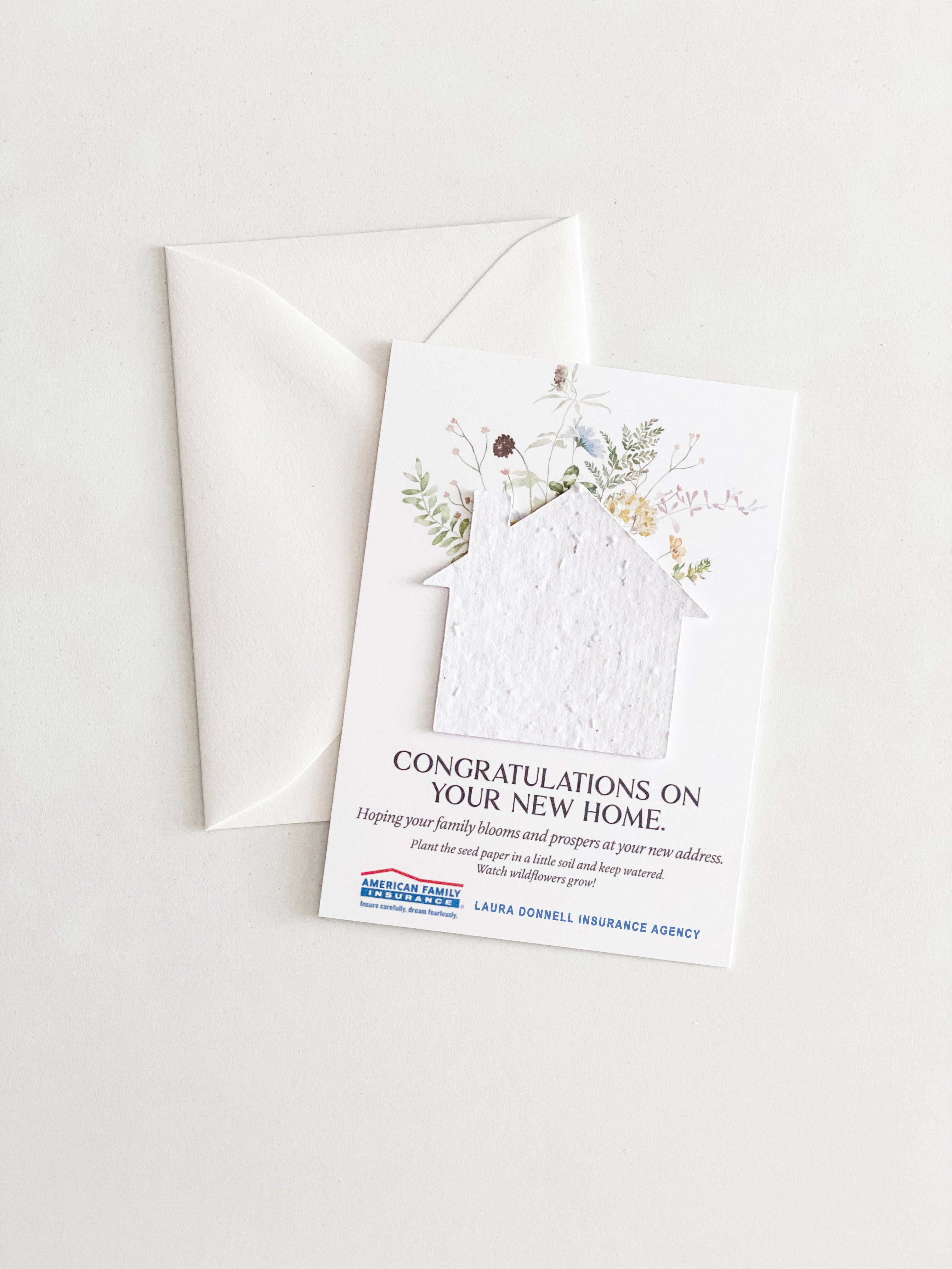 growNOTES™ Mailers - Business Plantable Thank You Cards