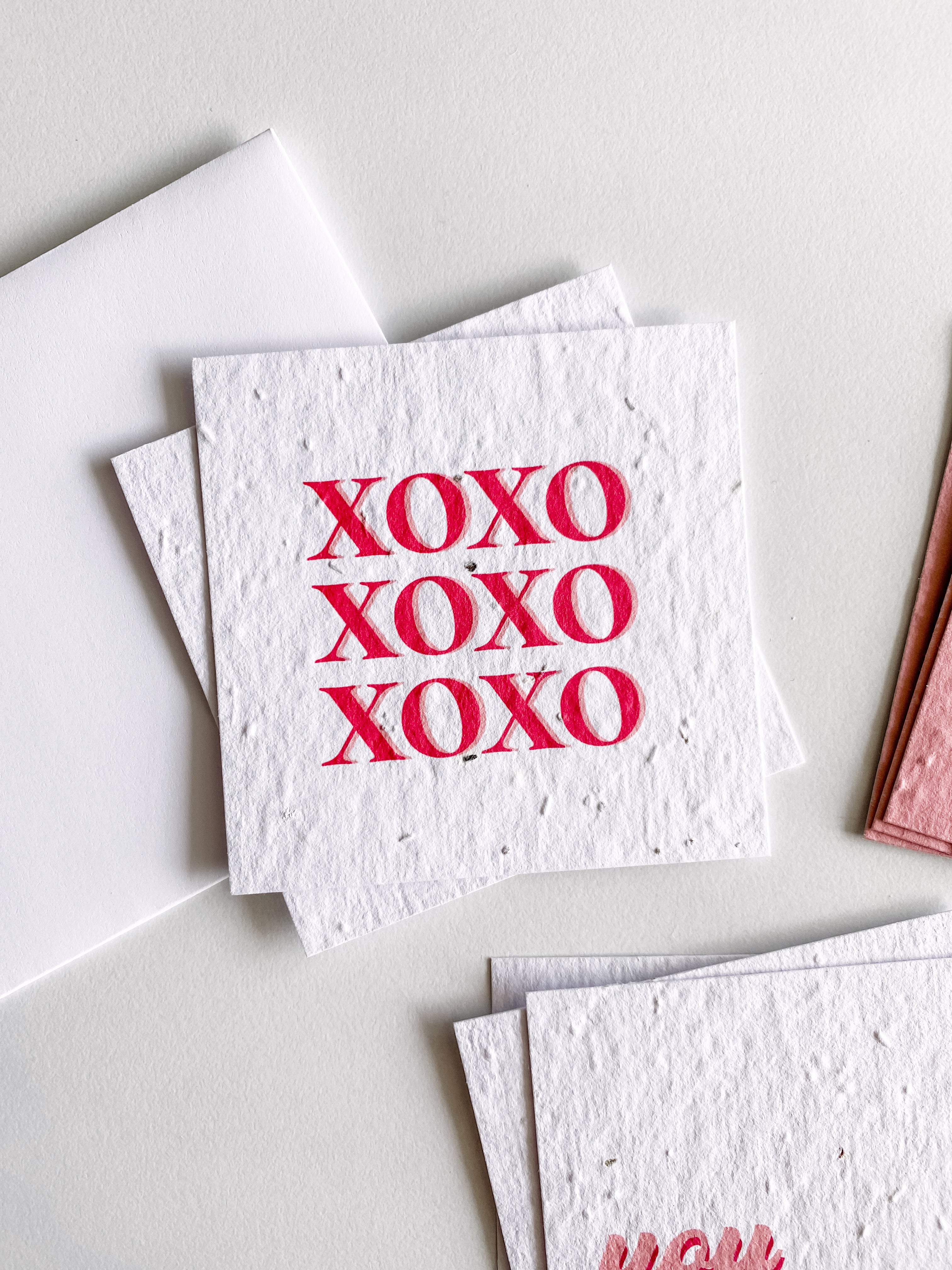 growNOTES™ Valentine Cards on Seed Paper Mini Cards (9 Card Set)