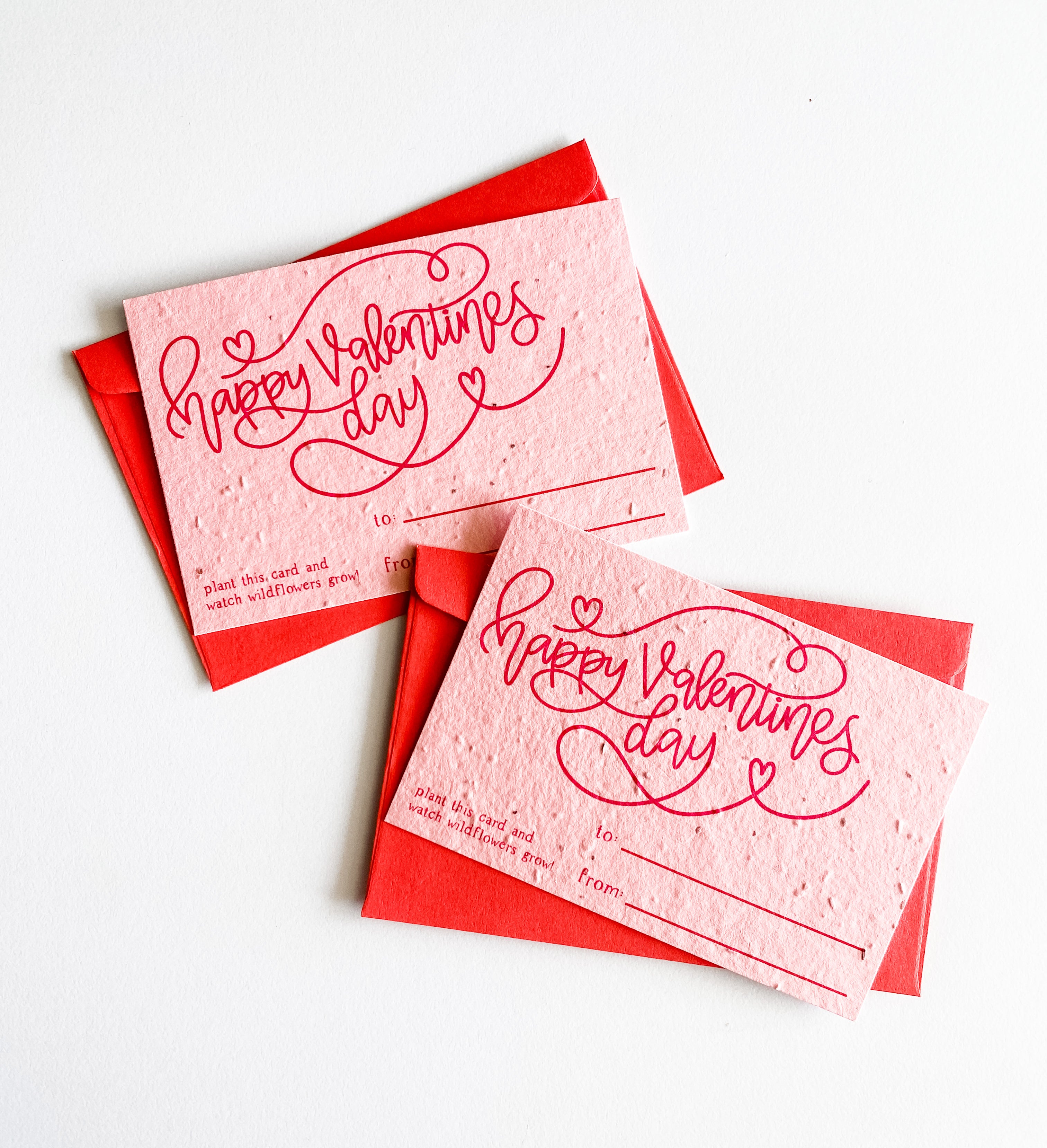 growNOTES™ Valentine Cards on Seed Paper