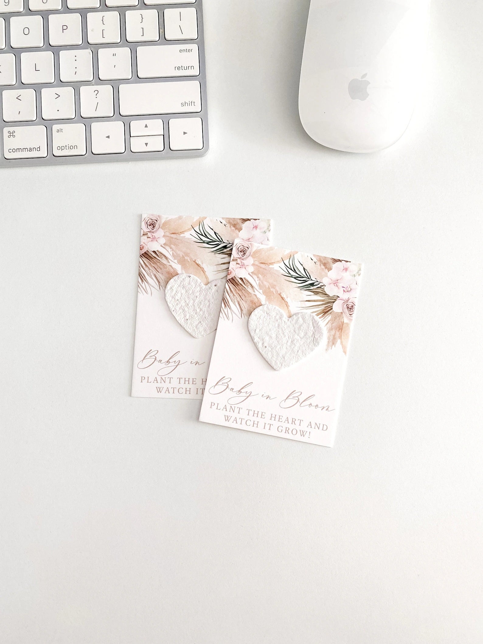 growNOTES™ Wallet Favors - Baby in Bloom Pink Styles